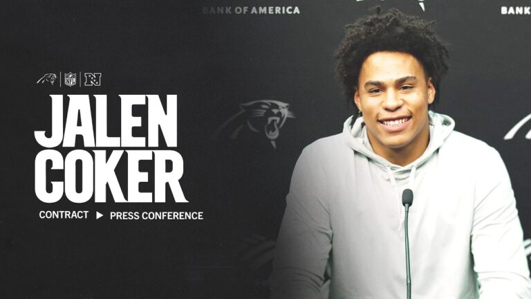 Jalen Coker: Mindset is go out there and prove it Carolina Panthers