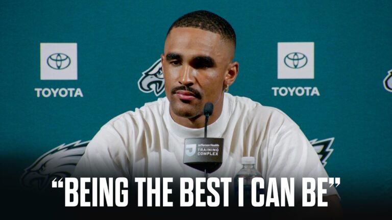 Jalen Hurts on His Focus During the Offseason