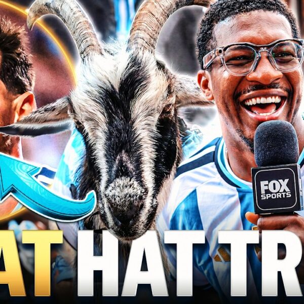 Jameis Winston Brings A Real Life Goat to Witness Lionel Messi in the FIFA World Cup