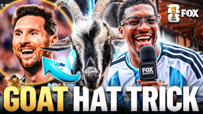 Jameis Winston Brings A Real Life Goat to Witness Lionel Messi in the FIFA World Cup