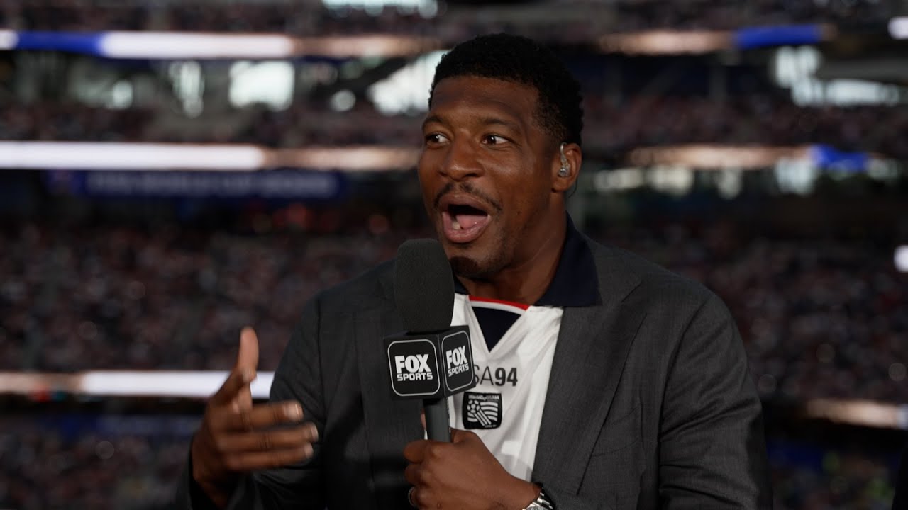 Jameis Winston is HYPED and brings the Ws during USA vs. Paraguay FIFA World Cup NOW