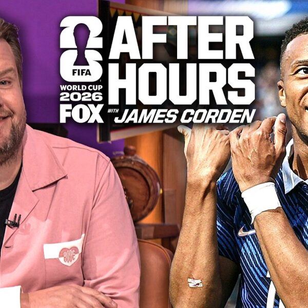 James Corden Reacts to Kylian Mbappé Hitting VIRAL Flute Celebration against Senegal