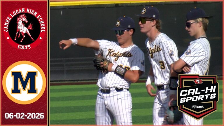 James Logan at Menlo Baseball HIGHLIGHTS (06 02 26)
