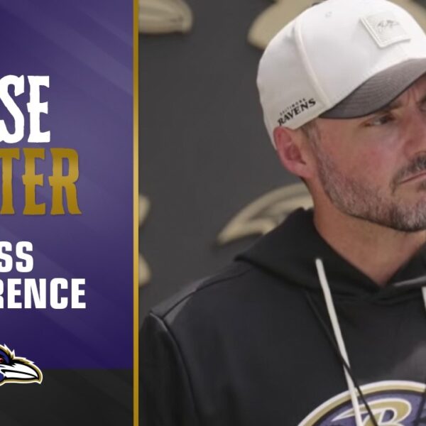 Jesse Minter Optimistic About Defense, Rookie Class Baltimore Ravens