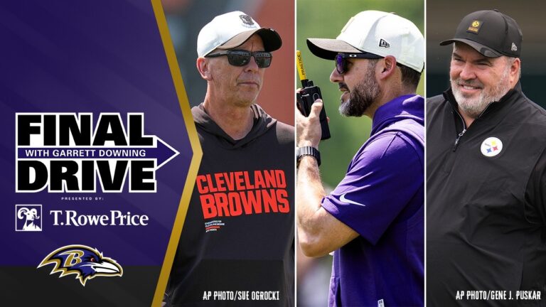 Jesse Minter’s Outlook on AFC North in ‘Transition Year’ Baltimore Ravens Final Drive