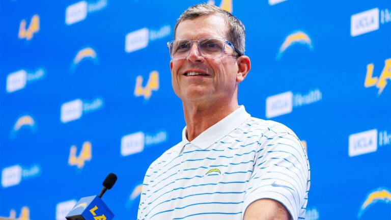 Jim Harbaugh On 2026 Minicamp Day 1 LA Chargers