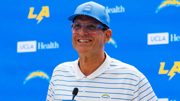 Jim Harbaugh Recaps 2026 Offseason Program LA Chargers
