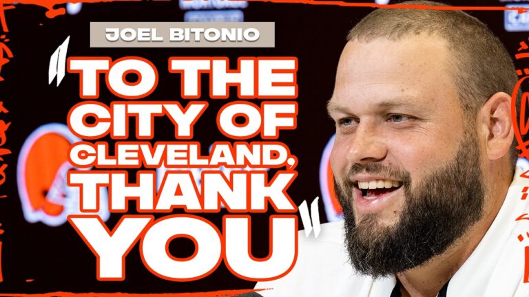 Joel Bitonio Press Conference June 9th, 2026