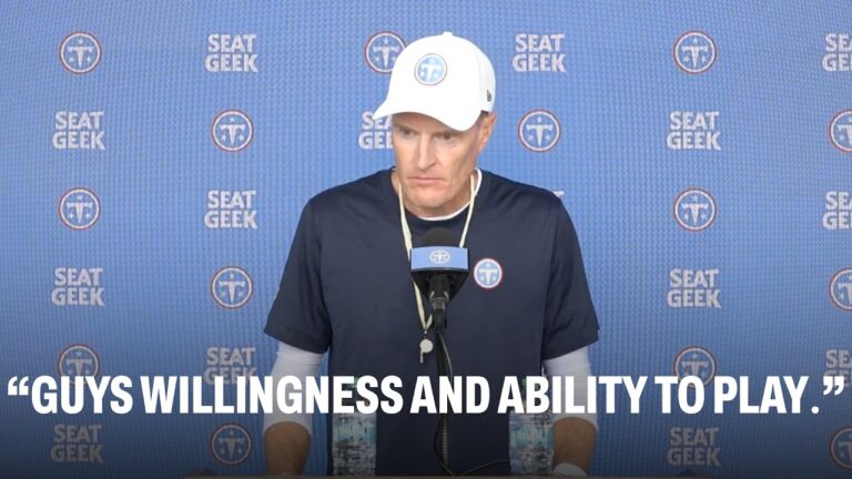 John Fassel on Titans Special Teams, Joey Slye and Kickoff Return