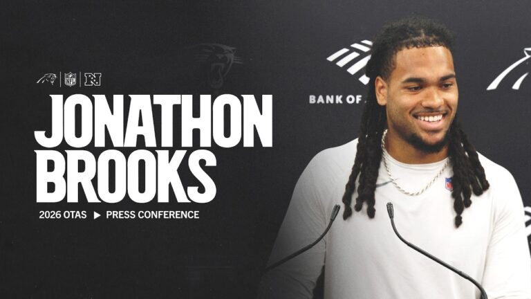 Jonathon Brooks: I’m focused on my journey Carolina Panthers