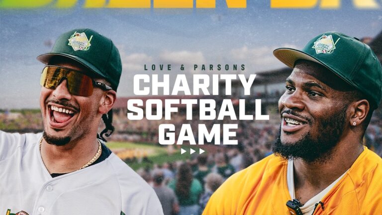 Jordan Love and Micah Parsons Mic’d Up 2026 Charity Softball Game