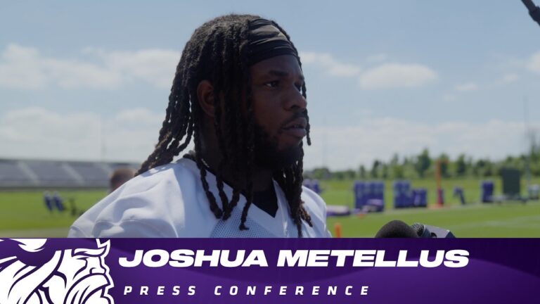 Joshua Metellus on 2026 Vikings Offseason Training: It’s My Job to Help Lead the Way