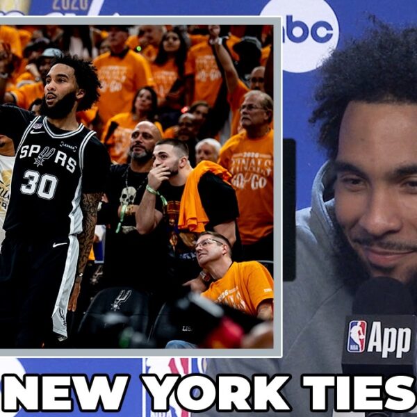 Julian Champagnie on Playing the Knicks in the NBA Finals Being From New York