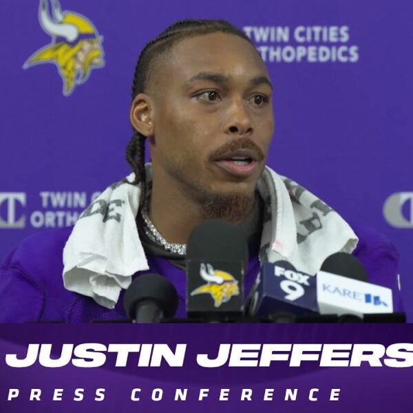 Justin Jefferson on Quarterback Growth, Girls’ Flag Football & Aaron Jones Sr. Minnesota Vikings