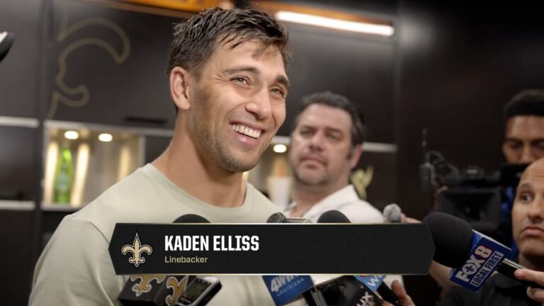 Kaden Elliss on learning defensive system, Brandon Staley New Orleans Saints