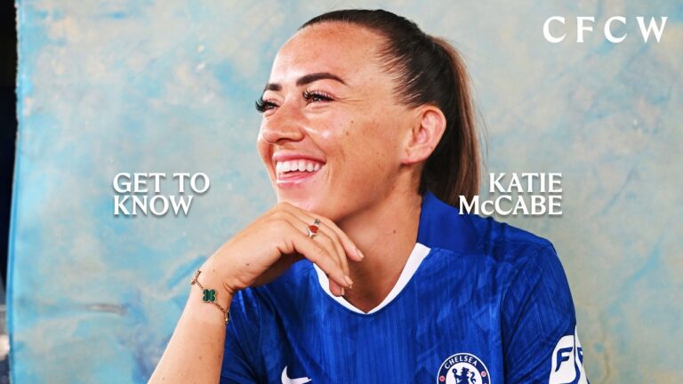 KATIE McCABE First Interview in Blue New Signing CFCW 2025 26