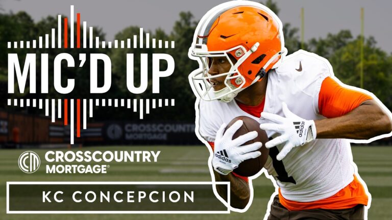 KC Concepcion Mic’d Up: Mandatory Minicamp Day 1