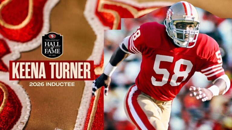 Keena Turner: 49ers Hall of Fame Highlights