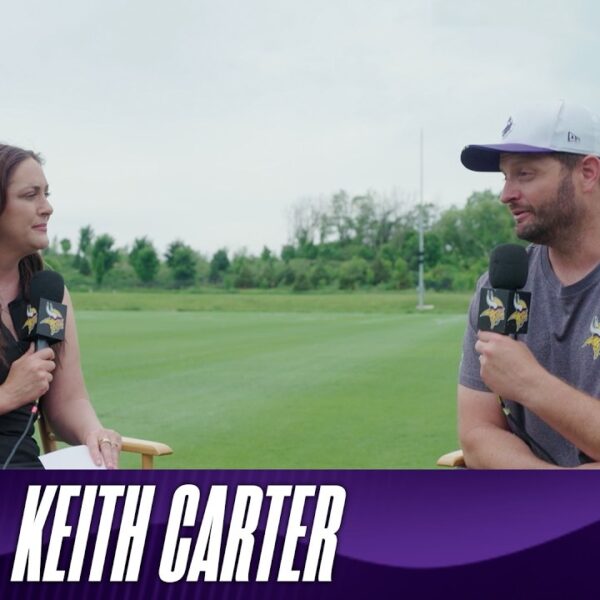 Keith Carter on Learning the Offensive Line, Building Team Chemistry & Vikings Veterans