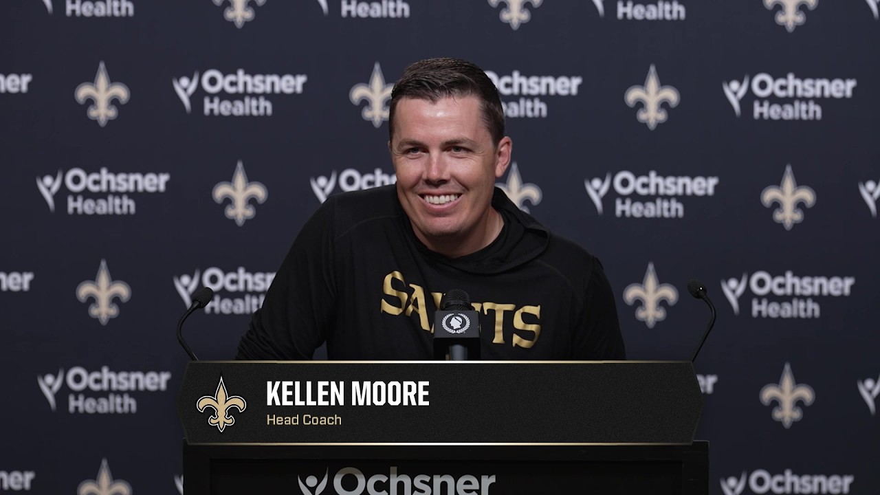 Kellen Moore previews Day 1 Saints Minicamp 2026