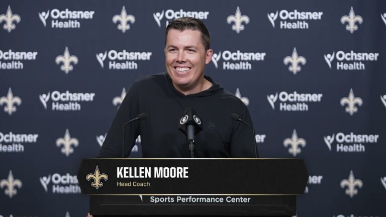 Kellen Moore talks Saints OTAs Day 4 New Orleans Saints