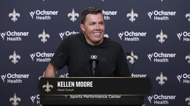 Kellen Moore talks Saints OTAs Day 7 New Orleans Saints