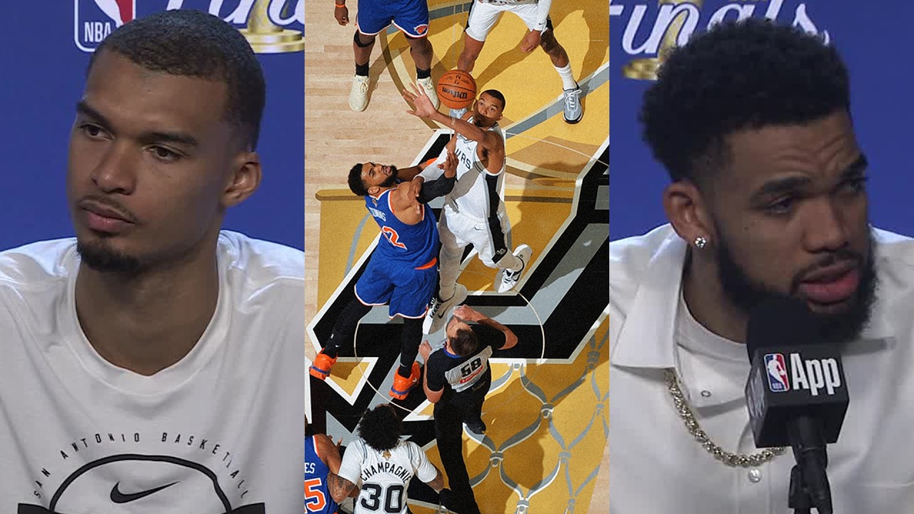 Knicks & Spurs Speak After WILD Game 2 of the 2026 NBA Finals!