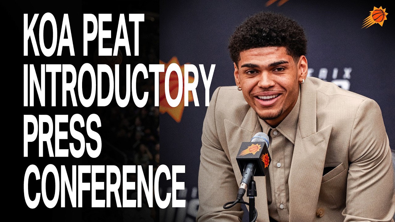 Koa Peat Introductory Press Conference Phoenix Suns