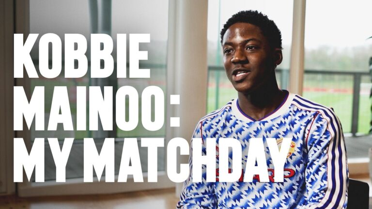 Kobbie Mainoo: My Matchday