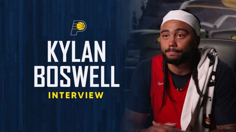 Kylan Boswell 1-on-1 Interview Indiana Pacers Prospect Workouts