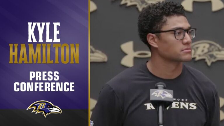 Kyle Hamilton is Excited About the Ravens Defense Baltimore Ravens