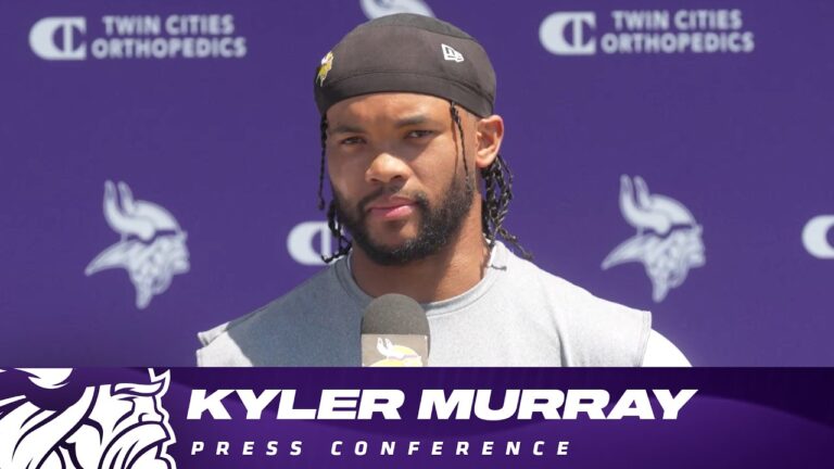 Kyler Murray on Working with Josh McCown & Learning a New Offense and System Minnesota Vikings