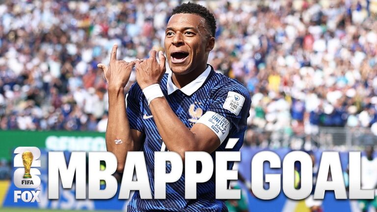 Kylian Mbappé Scores His First Goal of 2026 FIFA World Cup