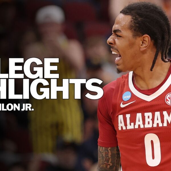 Labaron Philon Jr. 2025-26 College Highlights Philadelphia 76ers First Round Draft Pick