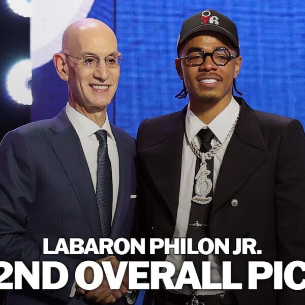 Labaron Philon Jr. Selected 22nd Overall by the Philadelphia 76ers 2026 NBA Draft