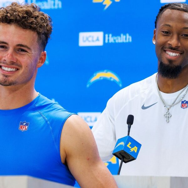 Ladd McConkey & Quentin Johnston On Learning A New Offense LA Chargers