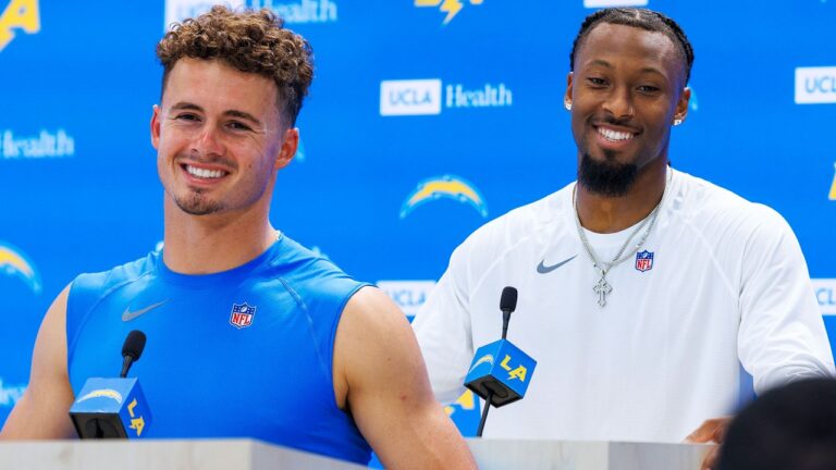 Ladd McConkey & Quentin Johnston On Learning A New Offense LA Chargers