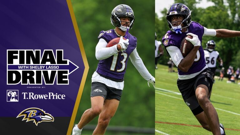 Lamar Jackson Is Impressed With His Rookie Wide Receivers Ravens Final Drive