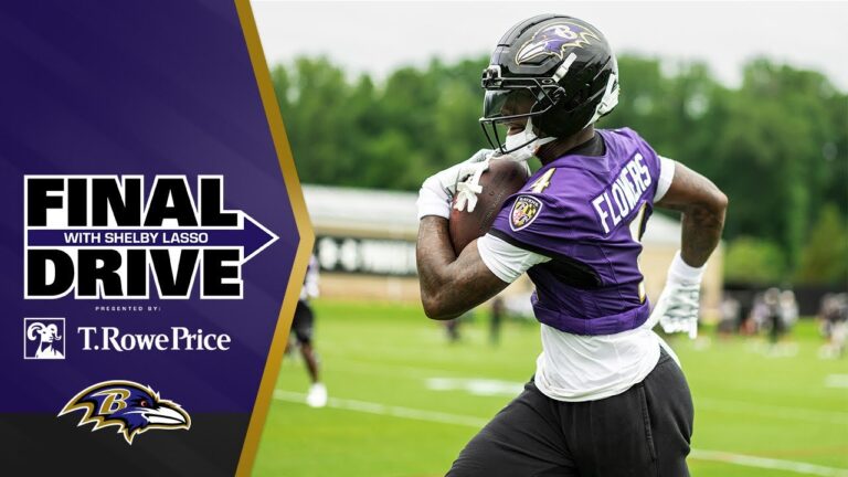Lamar Jackson Vouches for Zay Flowers Value Baltimore Ravens Final Drive