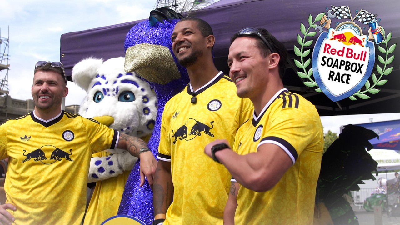 Leeds United at the Red Bull Soapbox Race