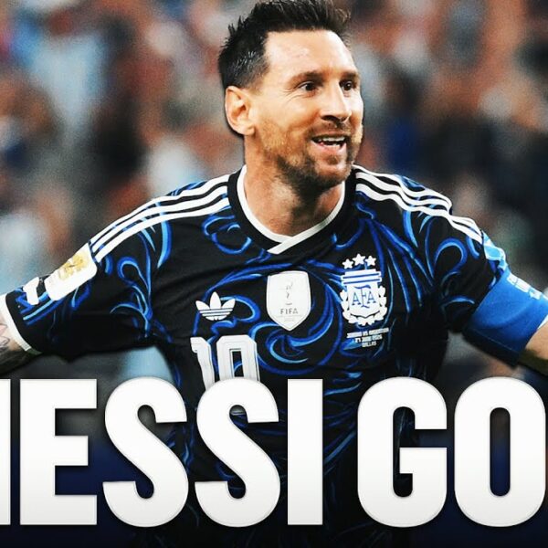 Lionel Messi scores free kick, becomes first to score in SEVEN straight FIFA World Cup matches