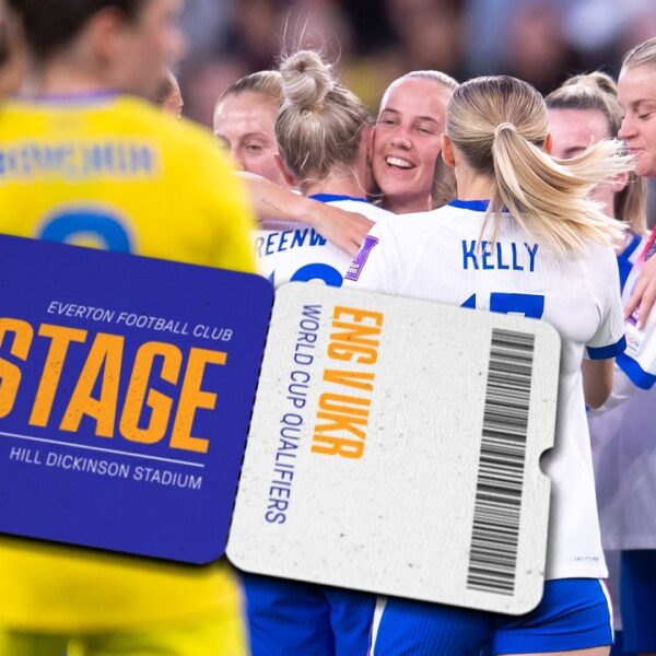 Lionesses on tour! England v Ukraine at Hill Dickinson Stadium