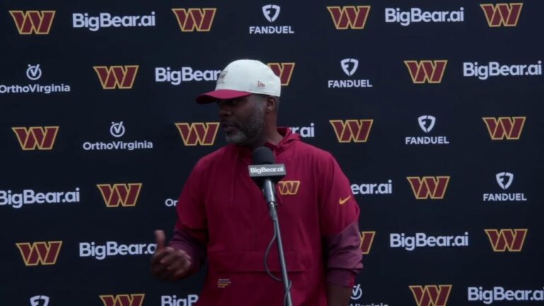 LIVE: DC Daronte Jones speaks to the media before today’s OTA