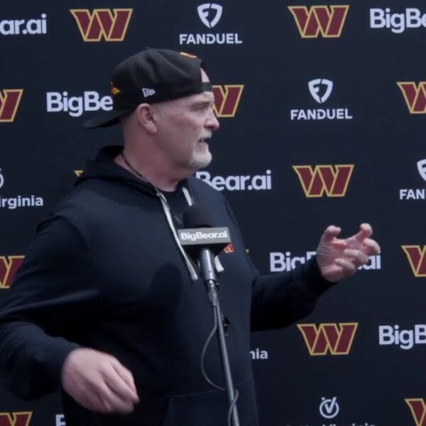 LIVE: HC Dan Quinn Speaks To The Media Before Today’s OTA Washington Commanders