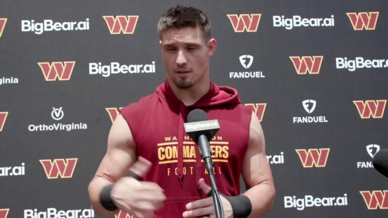 LIVE: LB Leo Chenal Speaks To The Media After Today’s Minicamp Practice