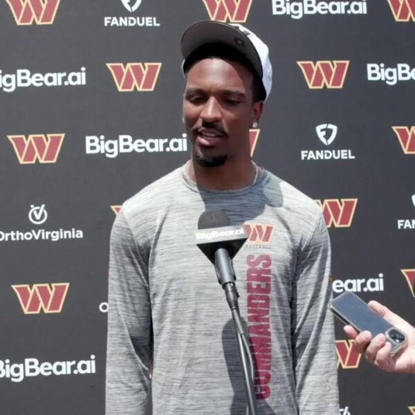 LIVE: QB Jayden Daniels Speaks To The Media After Today’s Minicamp Practice