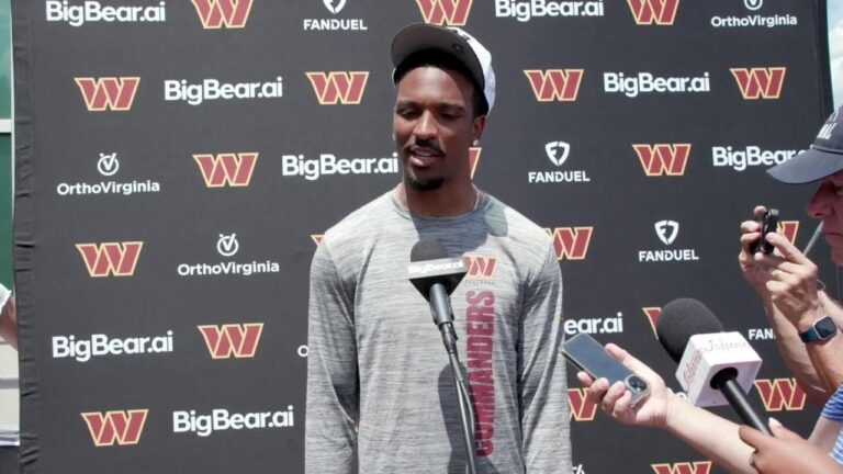 LIVE: QB Jayden Daniels Speaks To The Media After Today’s Minicamp Practice