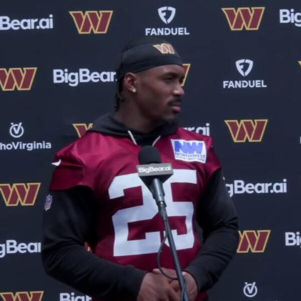 LIVE: S Nick Cross Speaks To The Media After Today’s OTA Washington Commanders