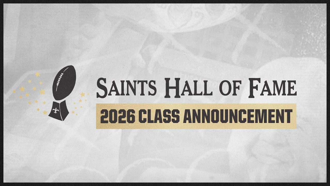 LIVE: Saints Hall of Fame 2026 Inductees Announcement
