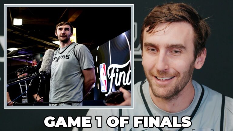 Luke Kornet on Game 1 of the NBA Finals